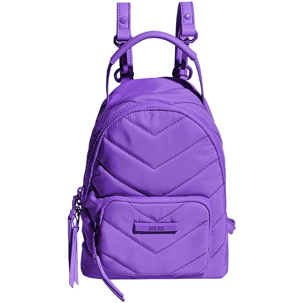 Mini Mochila De Nylon Roxo Neon