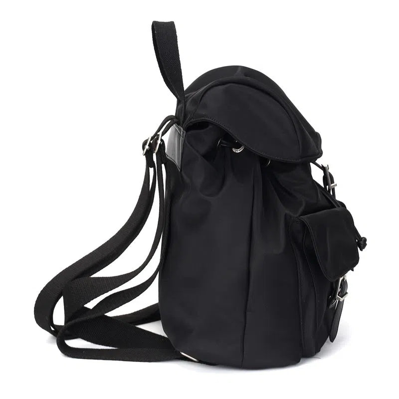 Mochila Preta Nylon Bolsos