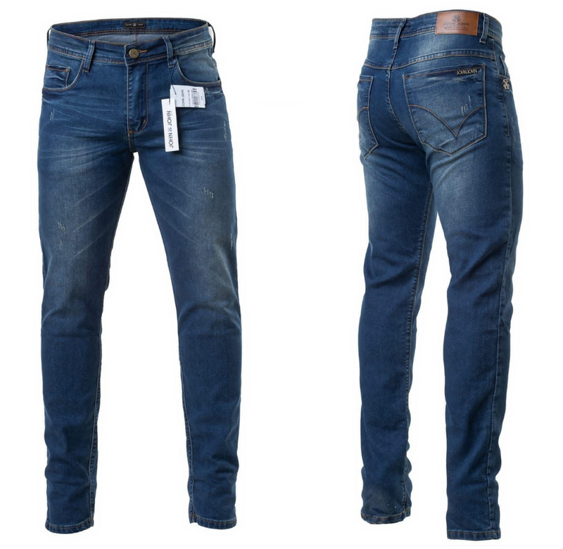 Calça John John Masculina Jeans Slim Azul