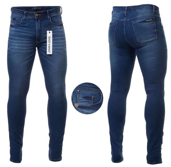 Calça John John Masculina Jeans Skinny Azul Escuro