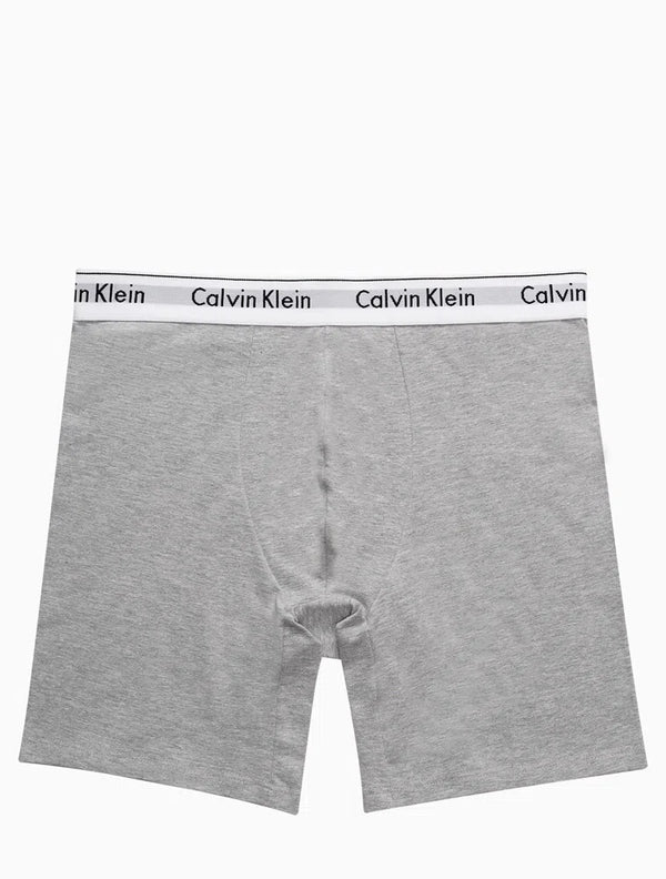 CUECA LONG BOXER MODERN COTTON CALVIN KLEIN UNDERWEAR MESCLA