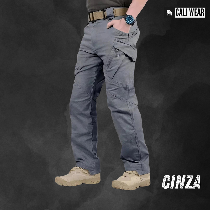 ⚡PROMOÇÃO RELÂMPAGO⚡ Mega Kit com 2 Calça Tática Militar Impermeável Caliwear com Cinto