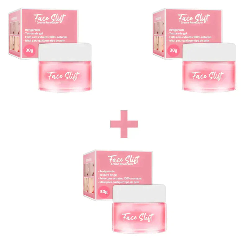 Creme Mágico FaceSlift™ - Compre 2 Leve 3 + Brinde Exclusivo Apenas Hoje