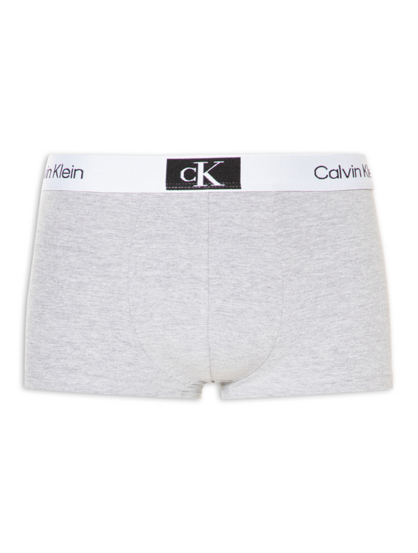 CUECA MASCULINA LOW RISE TRUNK COTTON 1996 CALVIN KLEIN UNDERWEAR MESCLA