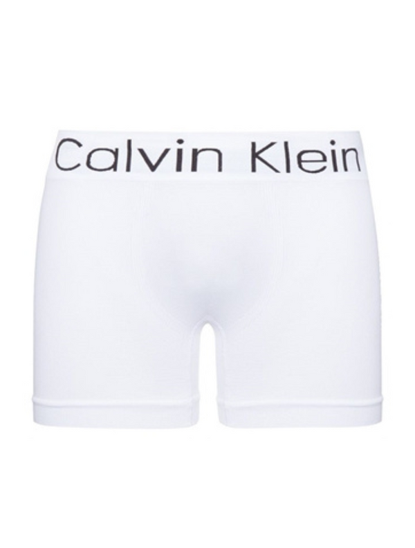 CUECA TRUNK SEM COSTURA CALVIN KLEIN UNDERWEAR BRANCO