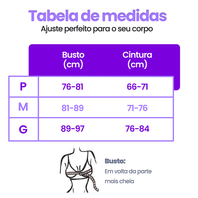 Body Femme Slim™ - Tecnologia Modeladora Confortável - (PAGUE 1 e LEVE 2)