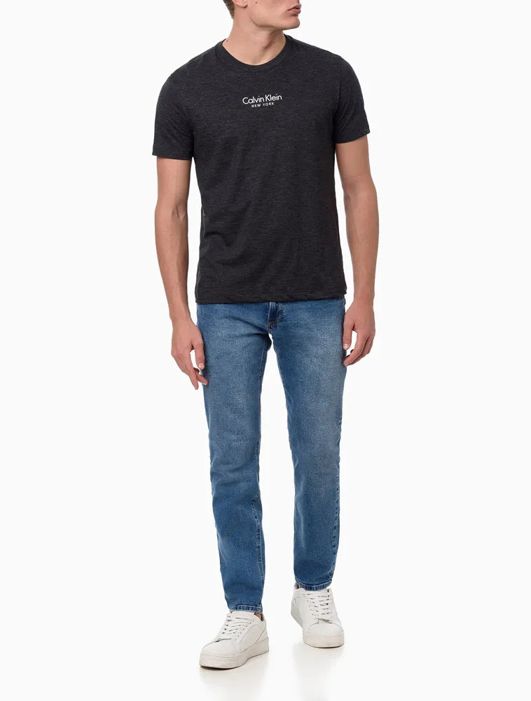 CAMISETA MASCULINA SLIM NEW YORK CALVIN KLEIN PRETO