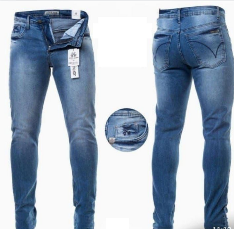 Calça Joh Joh Masculina Jeans Slim Azul Claro