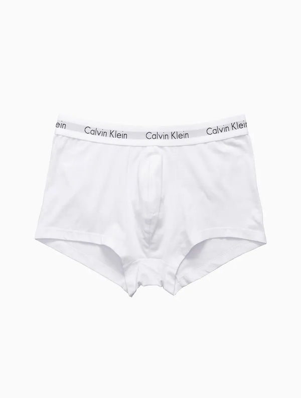 UNDERWEAR TRUNK MODAL COM ELASTANO CUECA CALVIN KLEIN BRANCO