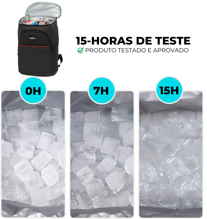 Mochila Cooler à Prova D'Água 20L Thermal Bag