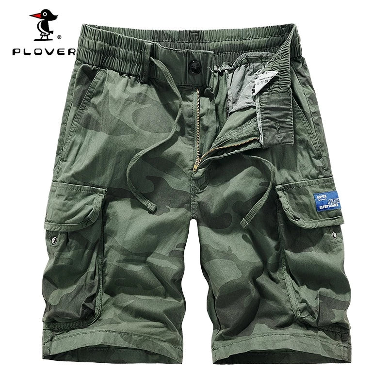 ⚡PROMOÇÃO RELÂMPAGO⚡Bermuda Cargo Masculina Plover Militar Multi Bolsos [COMPRE 1 LEVE 2]