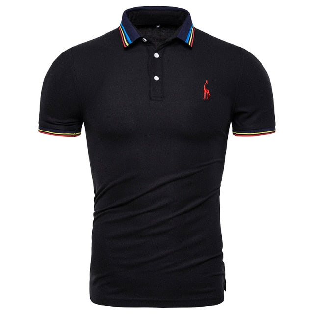 Camisa Polo Masculina Giraffe