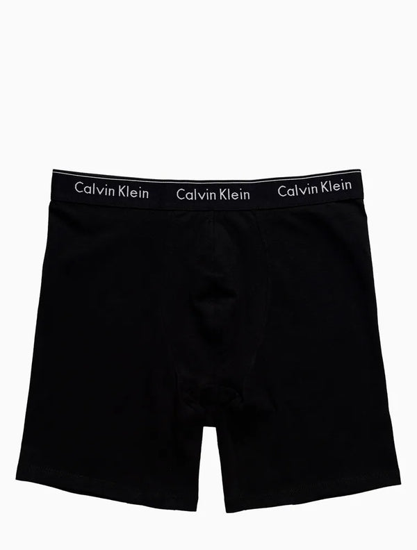 CUECA LONG BOXER MODERN COTTON CALVIN KLEIN UNDERWEAR PRETO