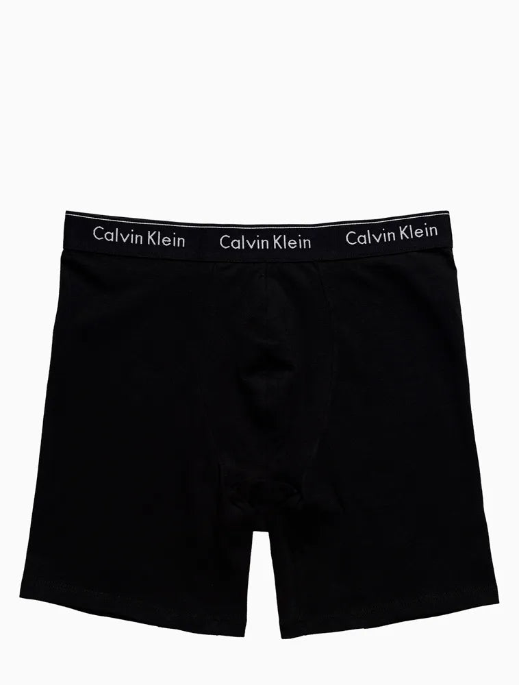 CUECA LONG BOXER MODERN COTTON CALVIN KLEIN UNDERWEAR PRETO