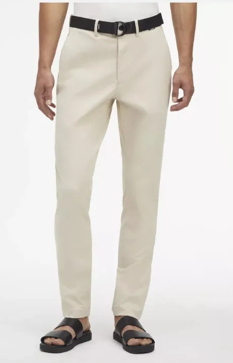 CALÇA MASCULINA CHINO SLIM CALVIN KLEIN OFF WHITE